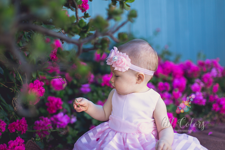 10 month baby girl photoshoot