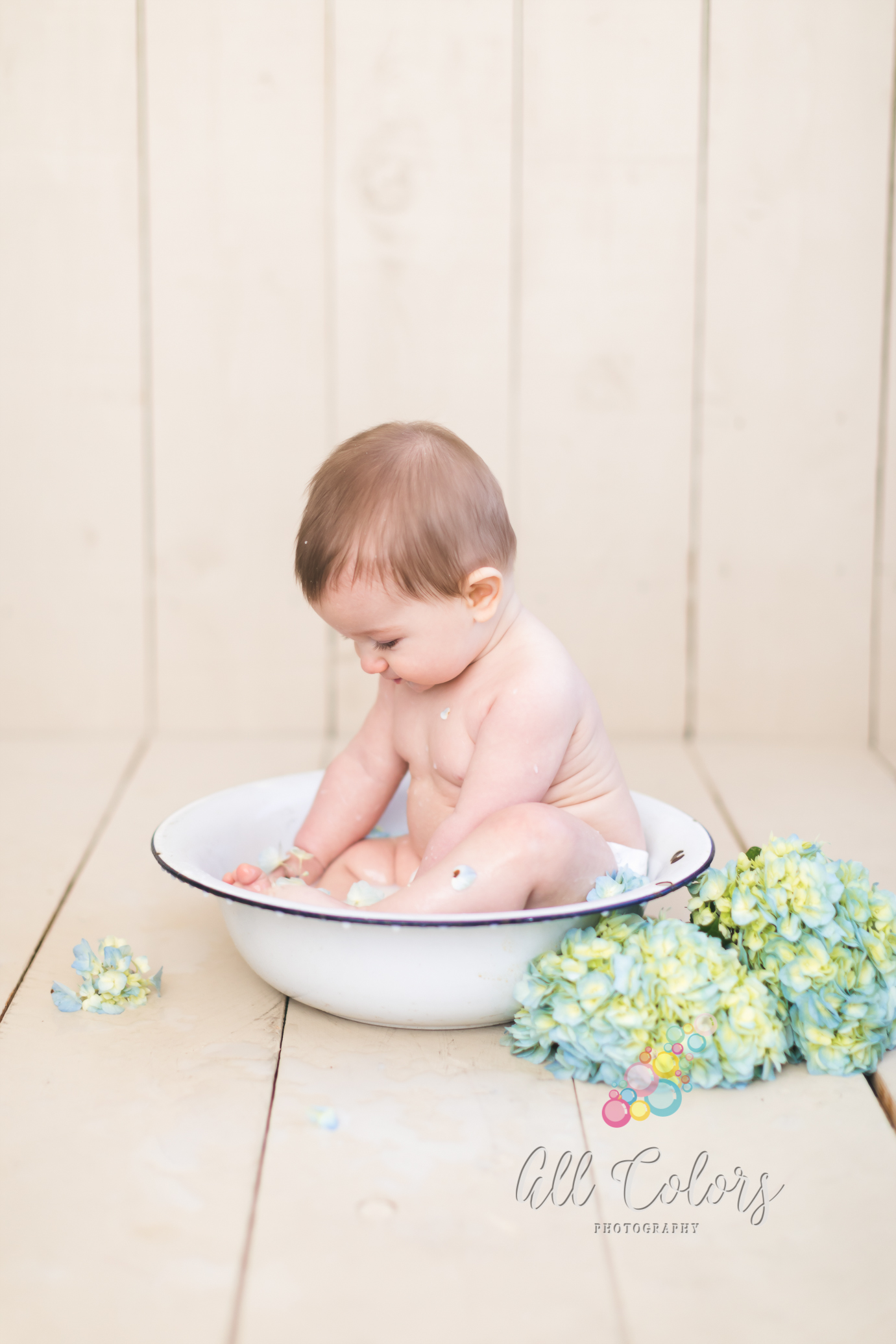 baby milk bath photos